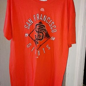 Majestic San Francisco Giants Orange Tee